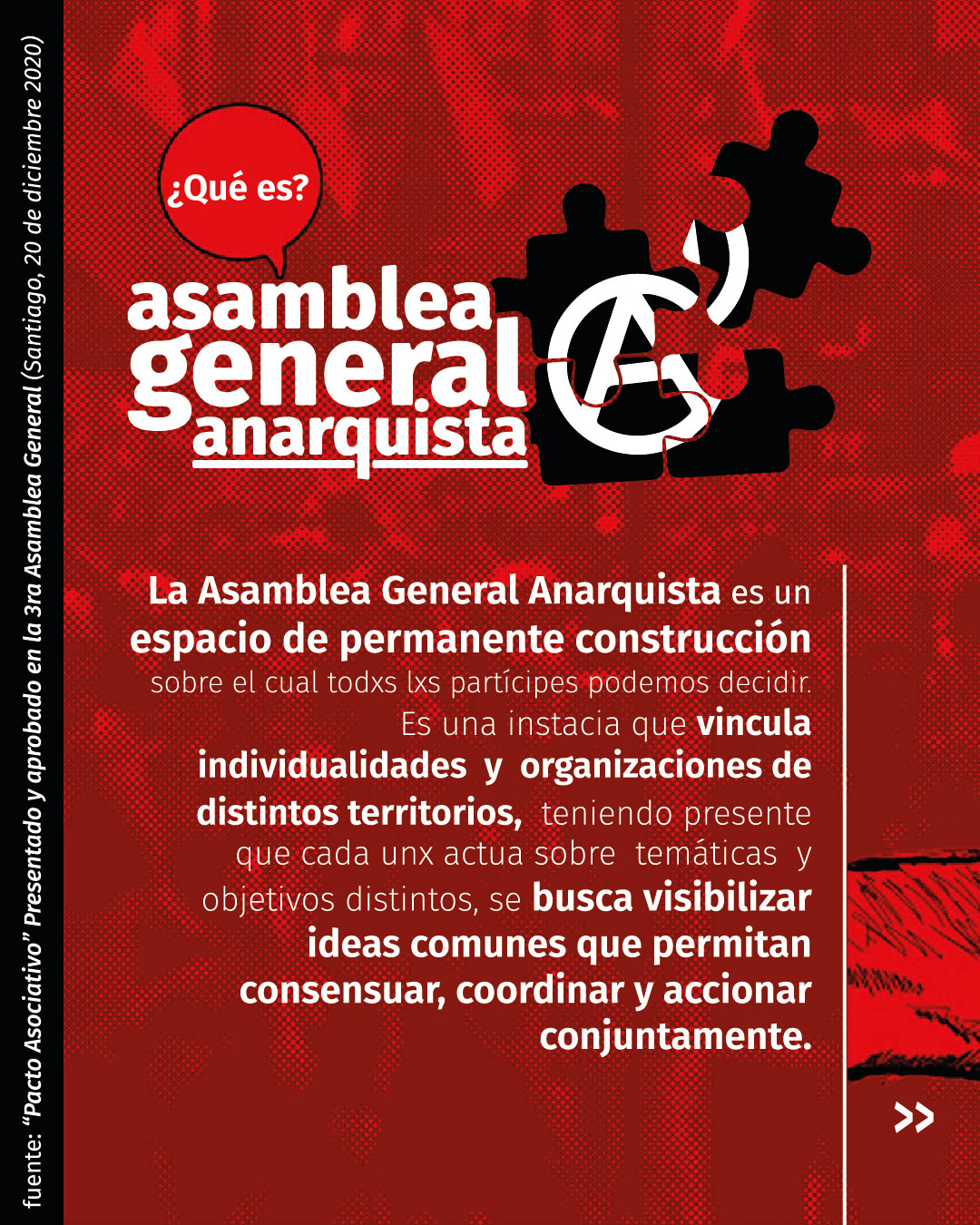 QUE ES LA ASAMBLEA GENERAL ANARQUISTA! (Pacto asociativo)